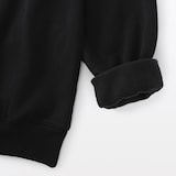 紳士　ハーフジップスウェットシャツ