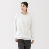 紳士　ＵＶカット乾きやすいワッフルクルーネック長袖Ｔシャツ