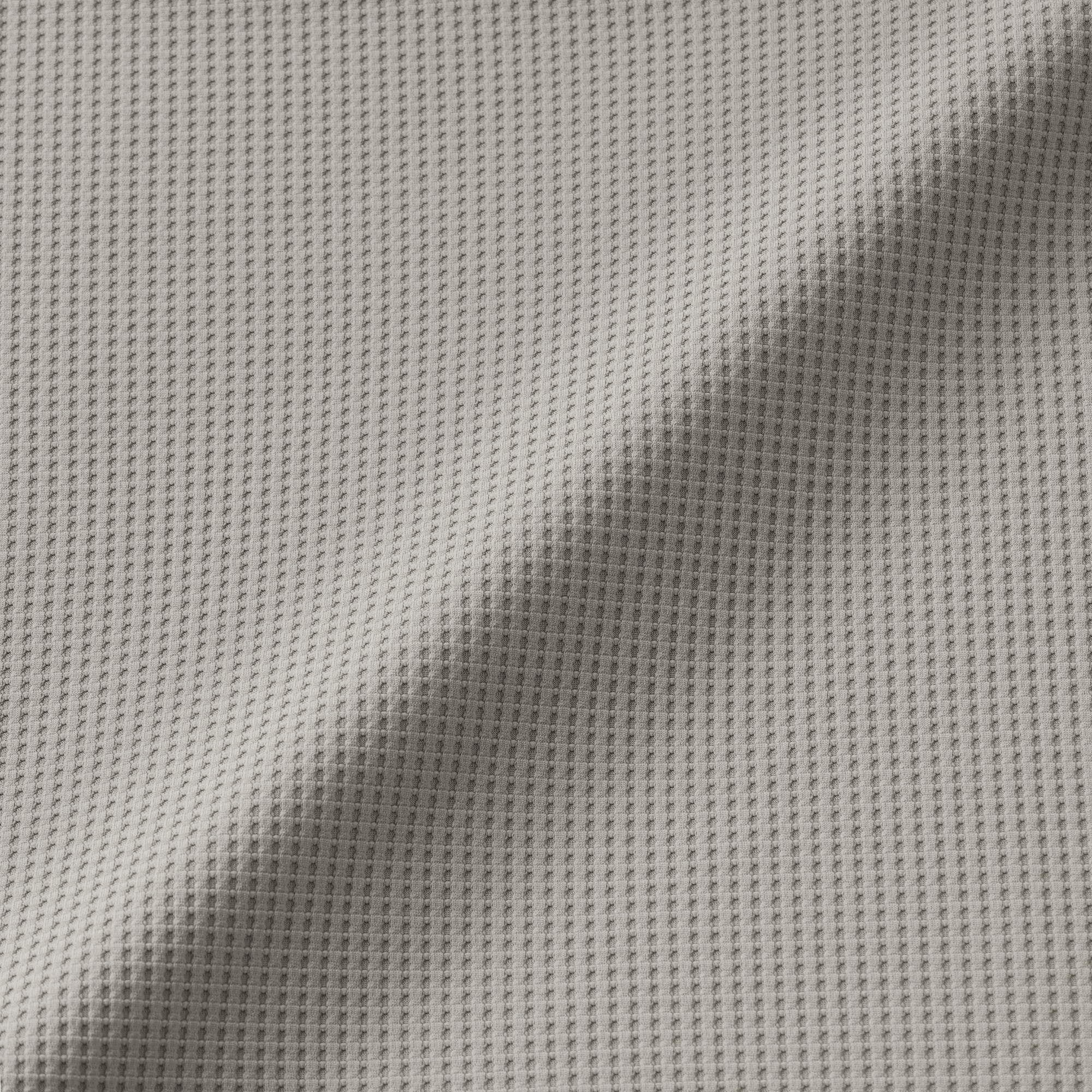 紳士　ＵＶカット乾きやすいワッフルクルーネック長袖Ｔシャツ