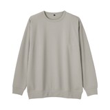 紳士　ＵＶカット乾きやすいワッフルクルーネック長袖Ｔシャツ