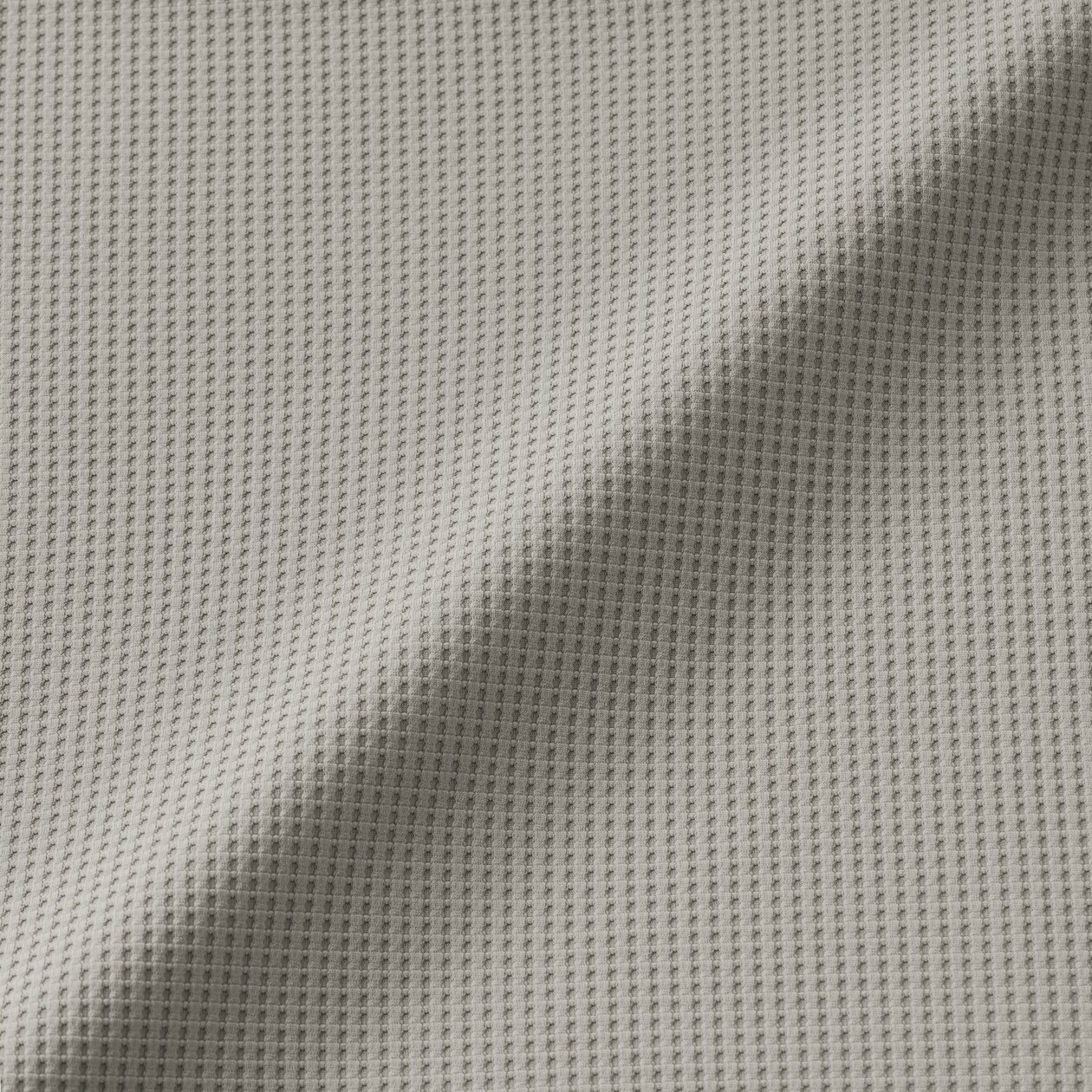 紳士　ＵＶカット乾きやすいワッフルクルーネック長袖Ｔシャツ