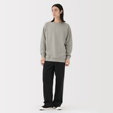 紳士　ＵＶカット乾きやすいワッフルクルーネック長袖Ｔシャツ