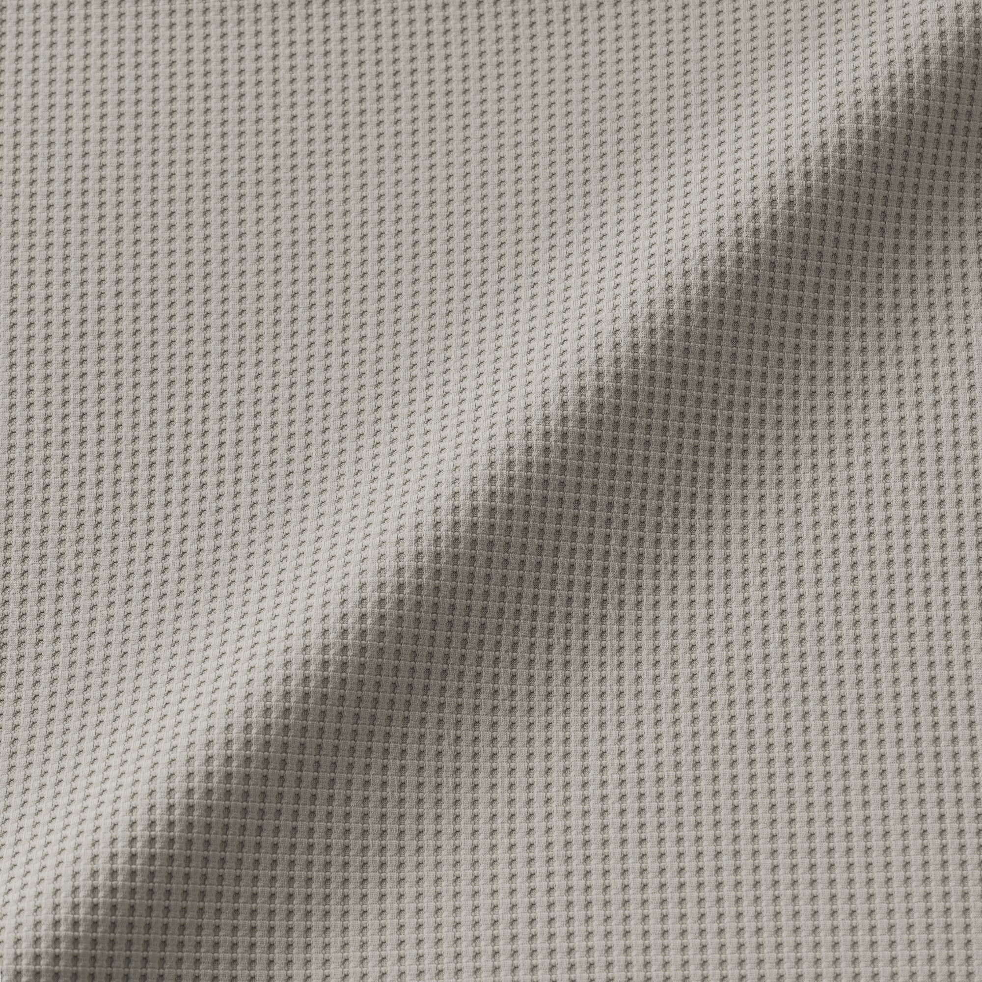 紳士　ＵＶカット乾きやすいワッフルクルーネック長袖Ｔシャツ