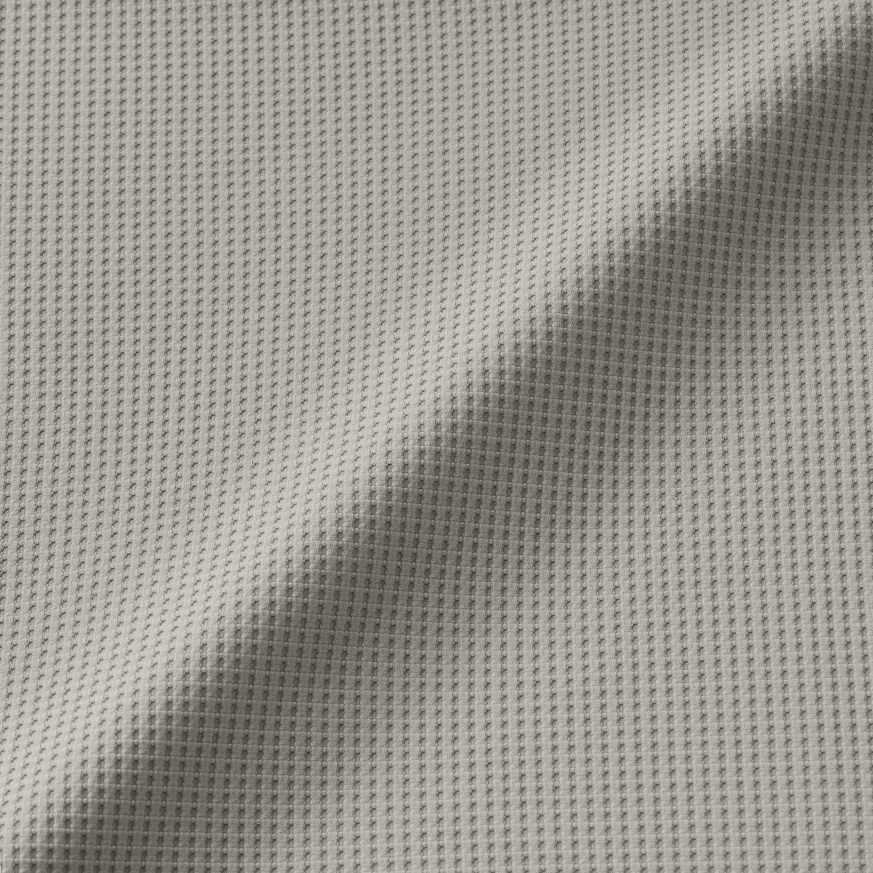 紳士　ＵＶカット乾きやすいワッフルクルーネック長袖Ｔシャツ