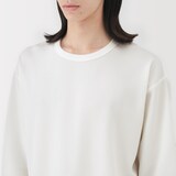 紳士　ＵＶカット乾きやすいワッフルクルーネック長袖Ｔシャツ