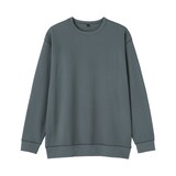 紳士　ＵＶカット乾きやすいワッフルクルーネック長袖Ｔシャツ