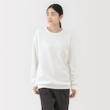 紳士　ＵＶカット乾きやすいワッフルクルーネック長袖Ｔシャツ