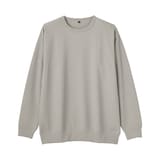 紳士　ＵＶカット乾きやすいワッフルクルーネック長袖Ｔシャツ