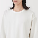 紳士　ＵＶカット乾きやすいワッフルクルーネック長袖Ｔシャツ