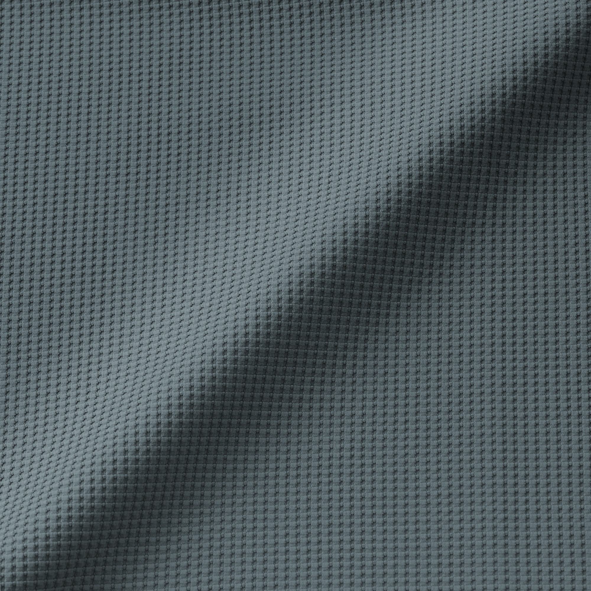 紳士　ＵＶカット乾きやすいワッフルクルーネック長袖Ｔシャツ