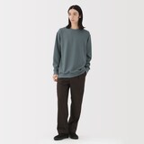 紳士　ＵＶカット乾きやすいワッフルクルーネック長袖Ｔシャツ