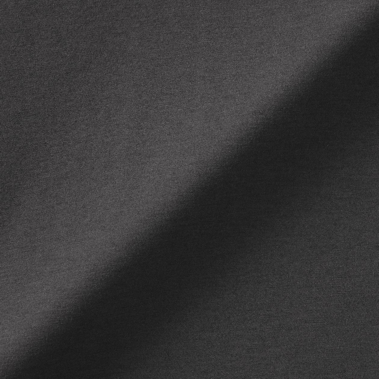 紳士　ウール混天竺編みクルーネック長袖Ｔシャツ