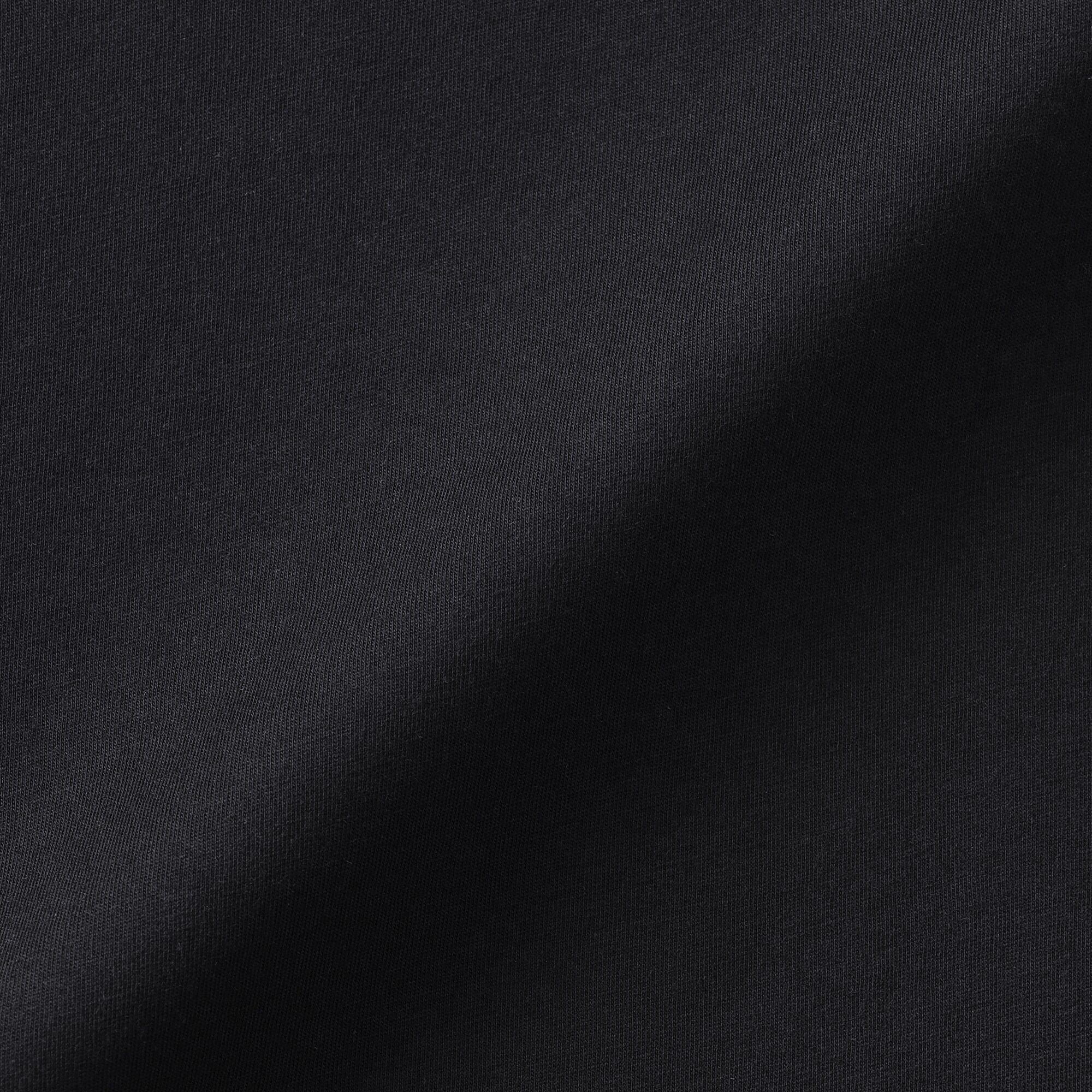 紳士　ウール混天竺編みクルーネック長袖Ｔシャツ