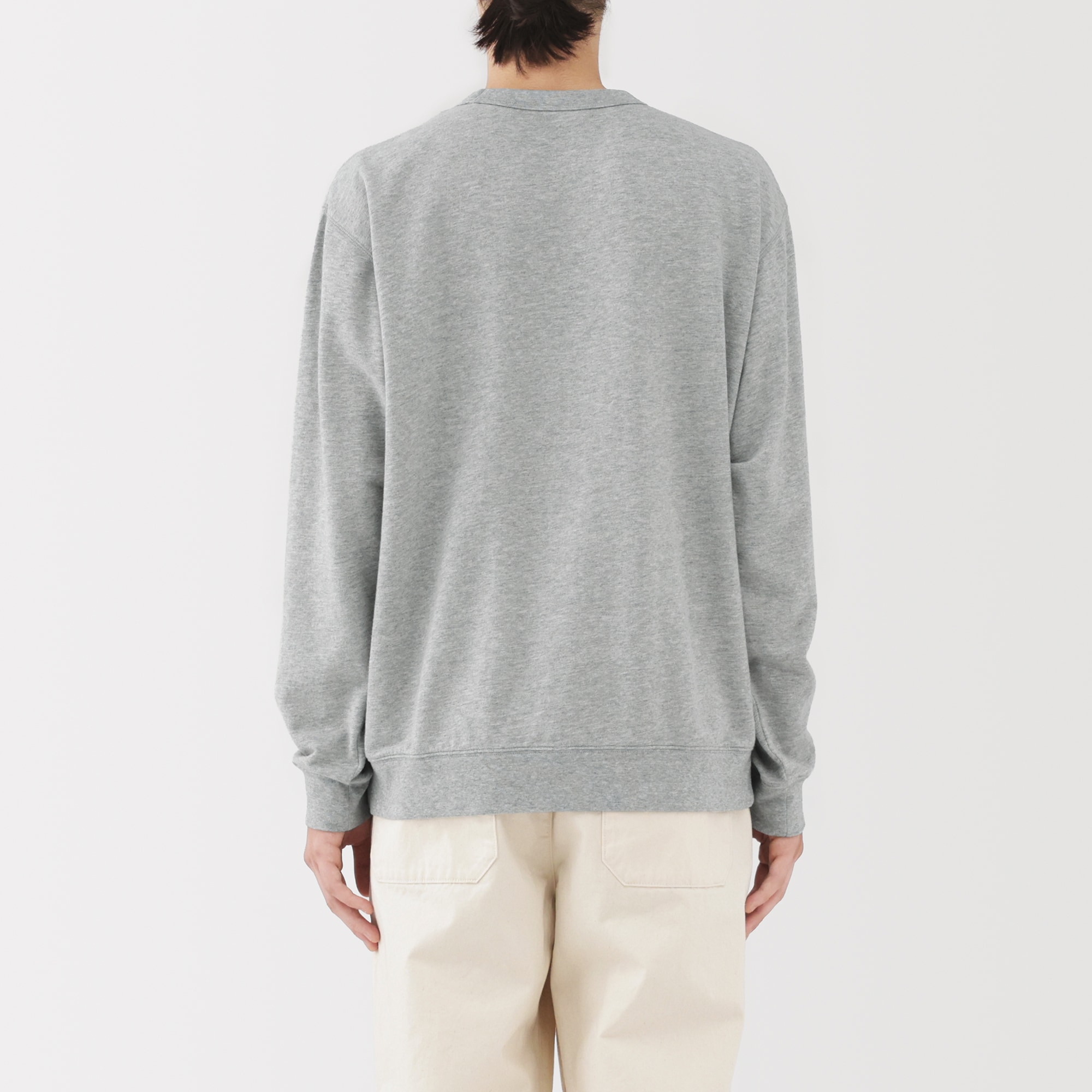 良品XSKITSUNE TEEスウェットトレーナー E.C.E ダークネイビー スウェットトレーナー 襟付き