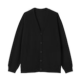 紳士　二重編みＶネックカーディガン