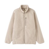 紳士　ボアフリースジャケット