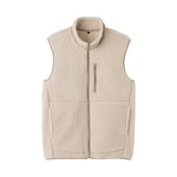 紳士　ボアフリースベスト