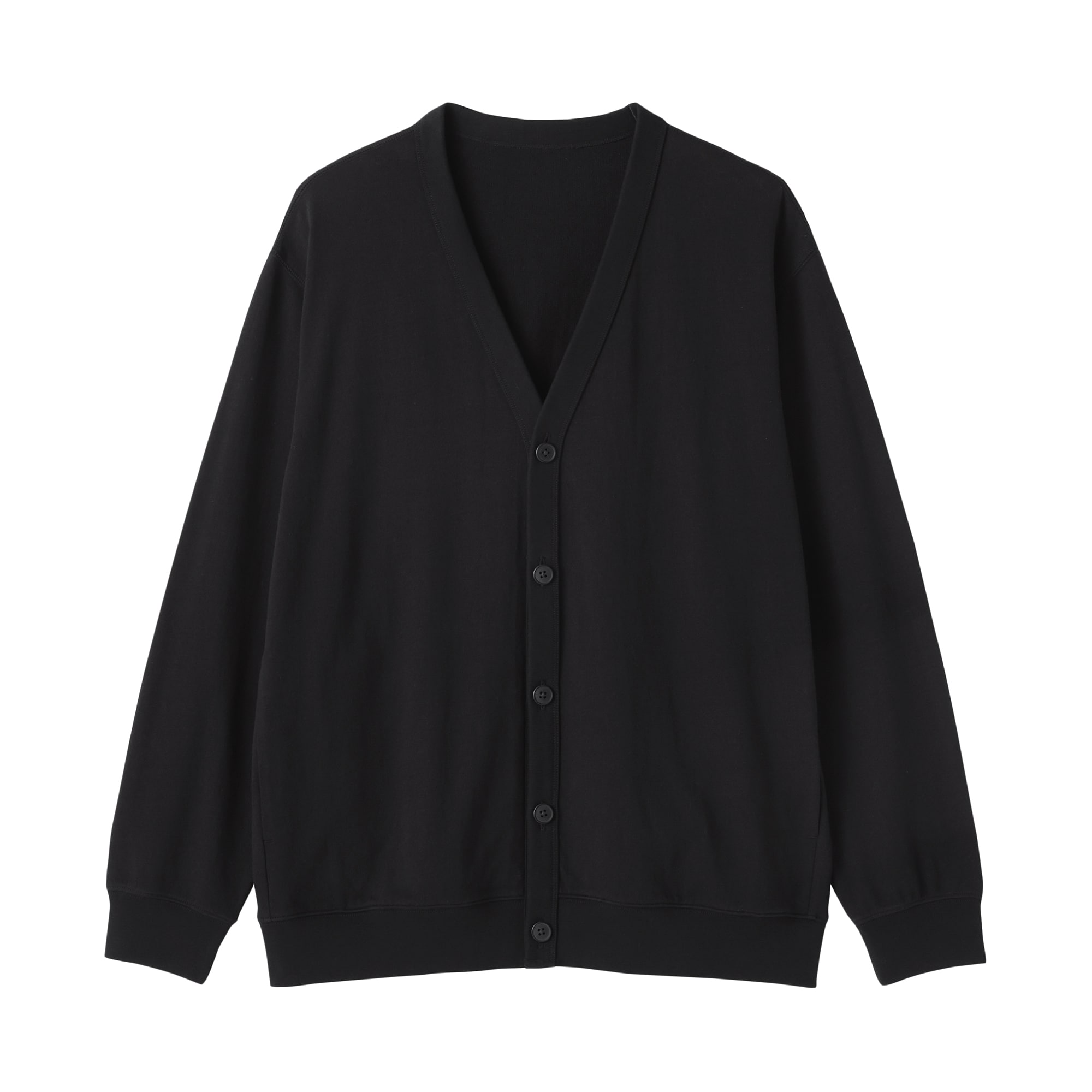 紳士　ライトスウェットＶネックカーディガン