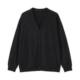 紳士　ライトスウェットＶネックカーディガン