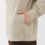 紳士　二重編みハーフジッププルオーバー