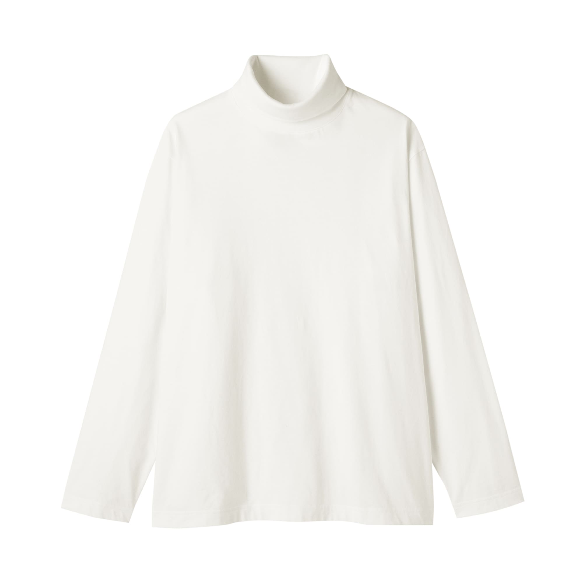 紳士　起毛タートルネック長袖Ｔシャツ