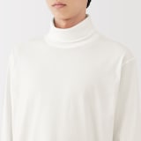 紳士　起毛タートルネック長袖Ｔシャツ