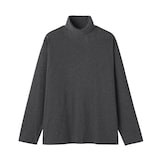 紳士　起毛タートルネック長袖Ｔシャツ