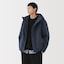 紳士　防風撥水中わたフードジャケット
