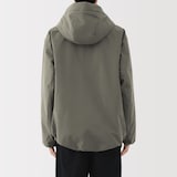 紳士　防風撥水中わたフードジャケット