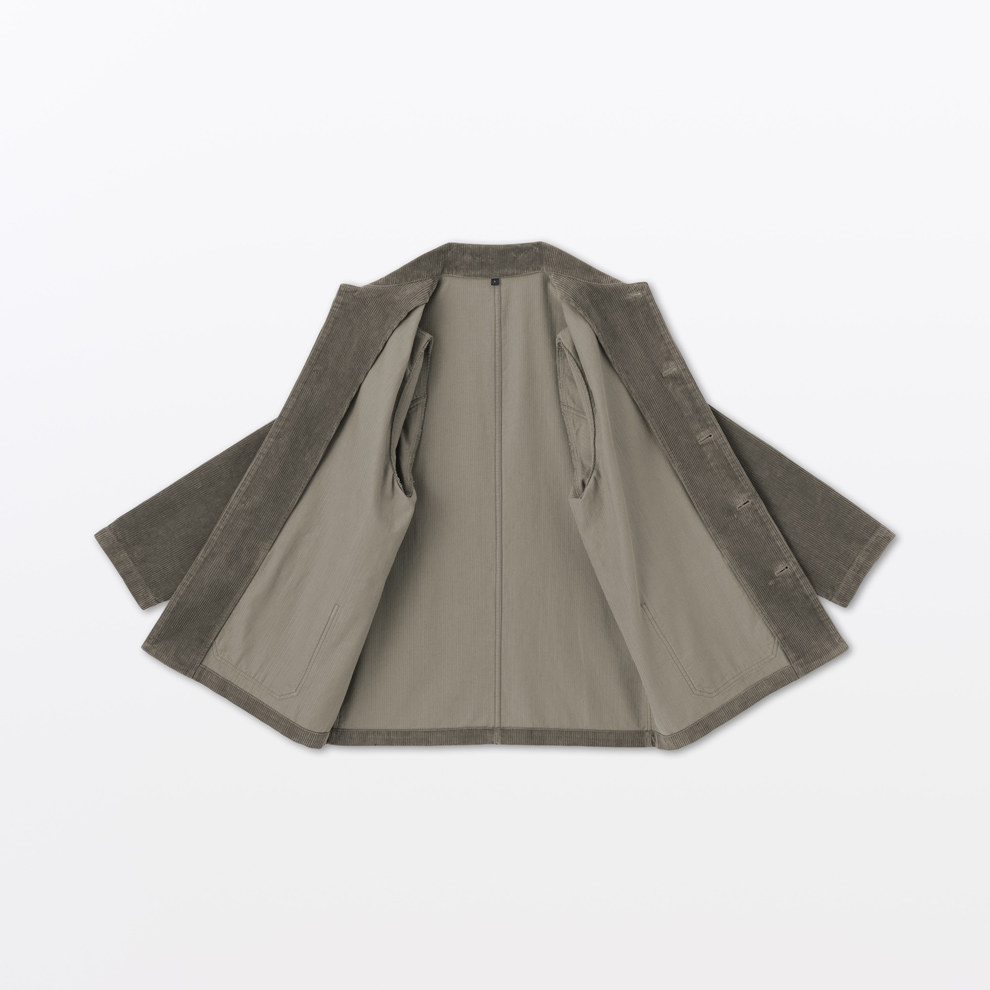 【VIVIセット購入】カポック混コーデュロイジャケット、パンツ 紳士 木の実から作ったカポック混コーデュロイジャケット | 無印良品