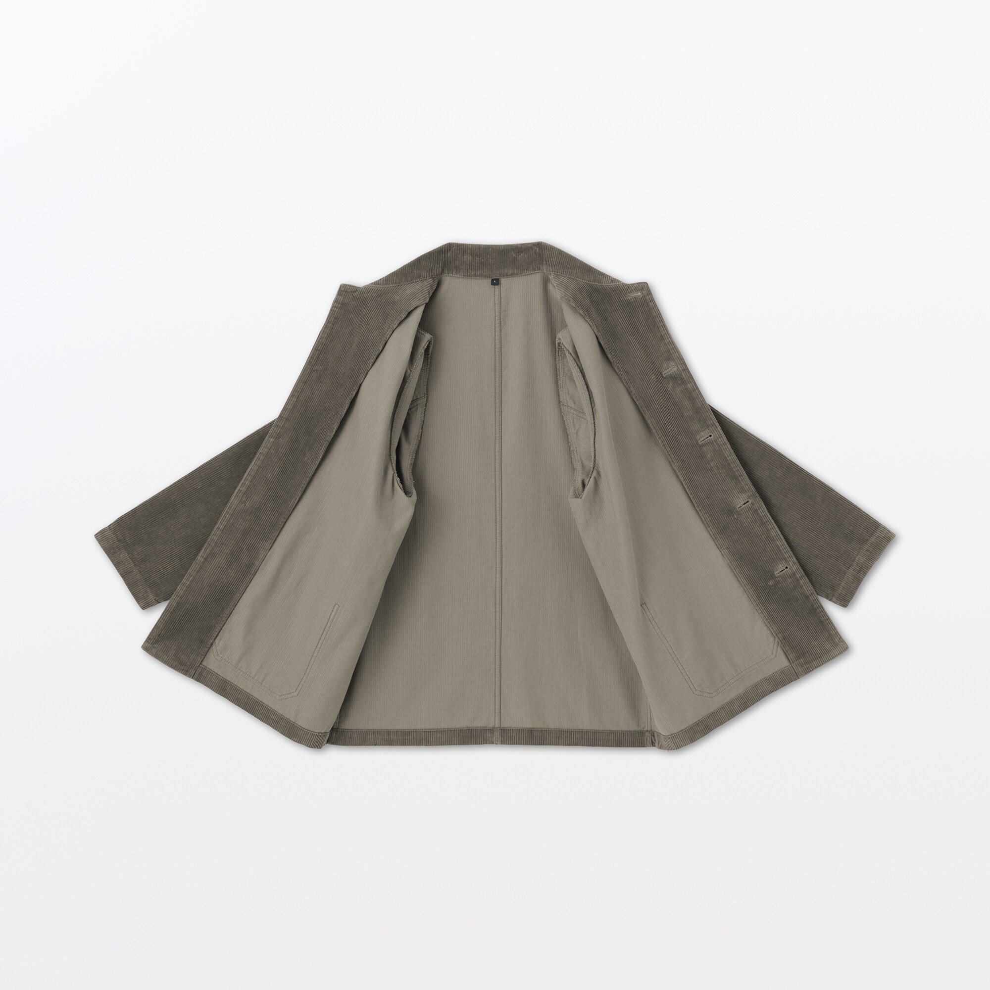紳士 木の実から作ったカポック混コーデュロイジャケット | 無印良品