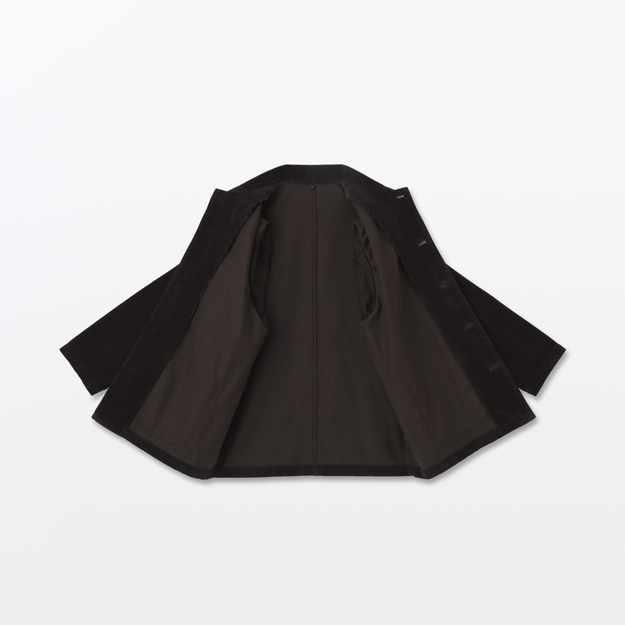 紳士 木の実から作ったカポック混コーデュロイジャケット | 無印良品