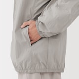 紳士　撥水ナイロンポケッタブルウィンドブレーカー