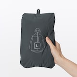 紳士　撥水ナイロンポケッタブルウィンドブレーカー