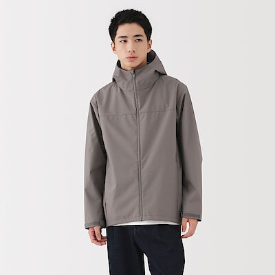 紳士　撥水フードジャケット