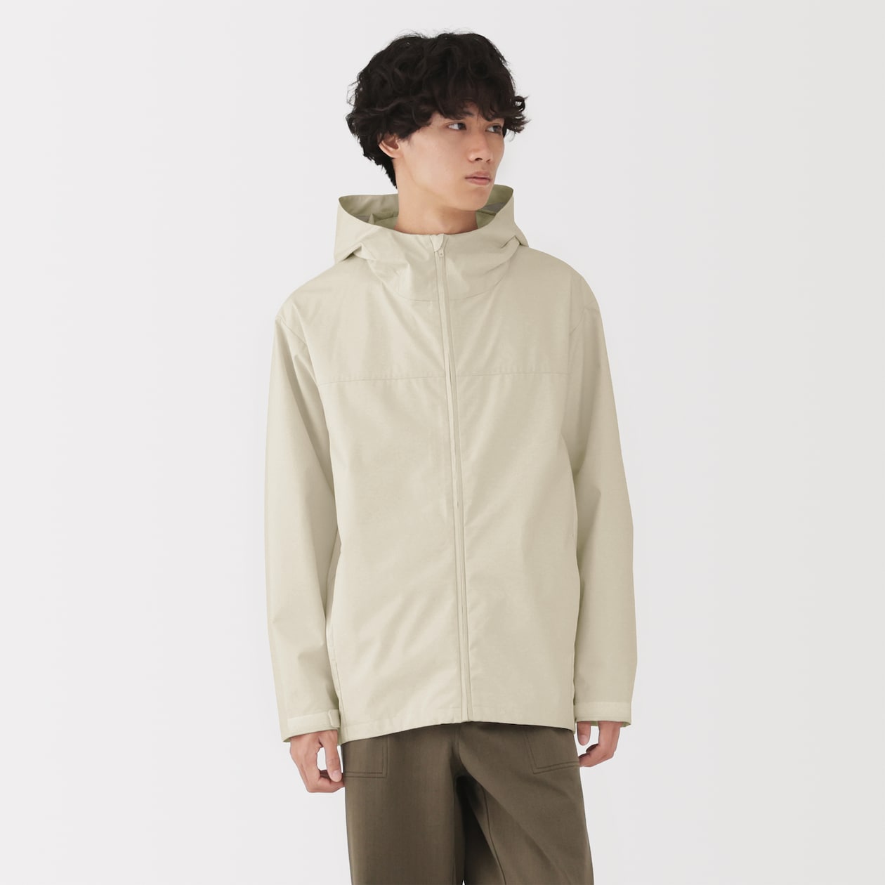 紳士　撥水フードジャケット