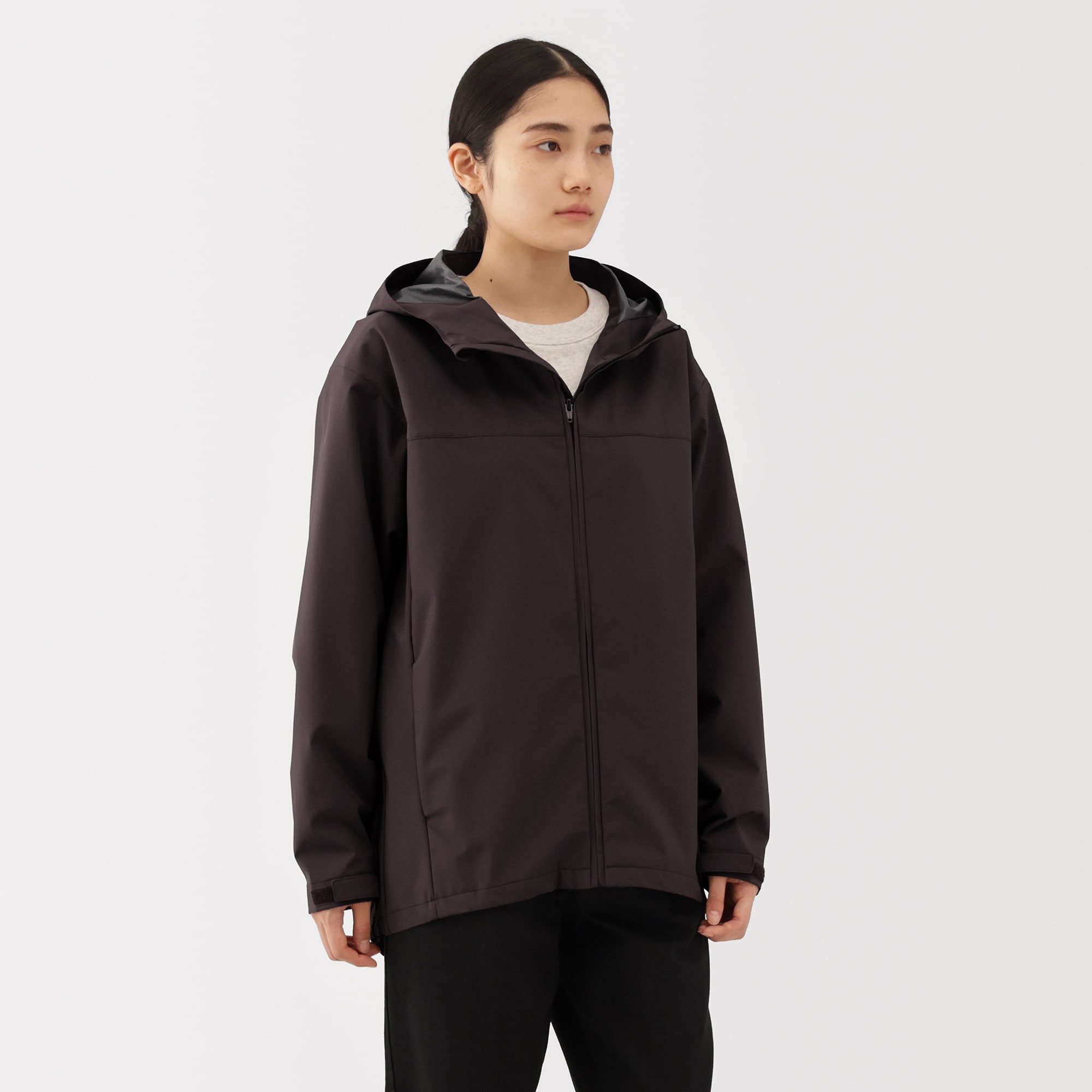 紳士　撥水フードジャケット