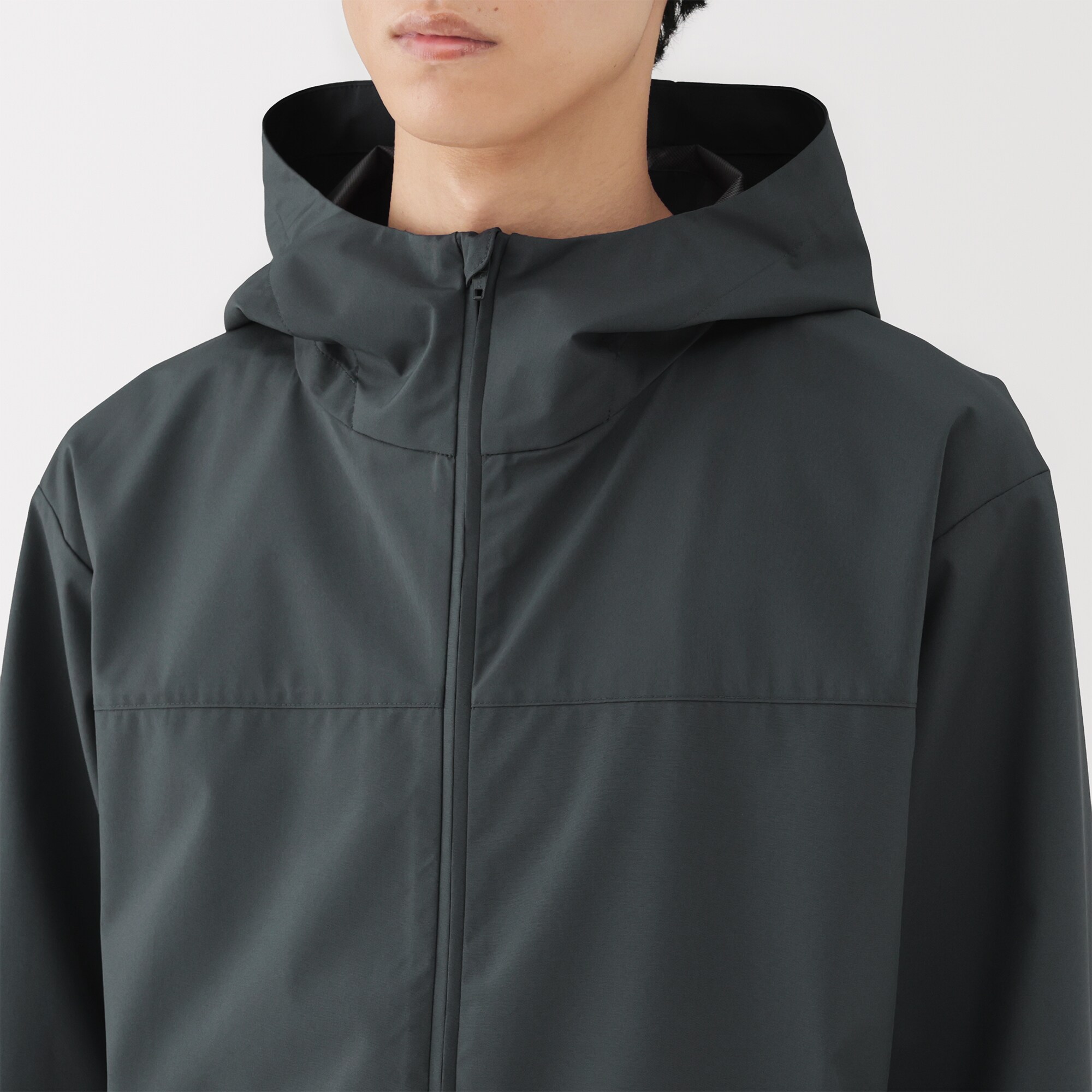 紳士　撥水フードジャケット