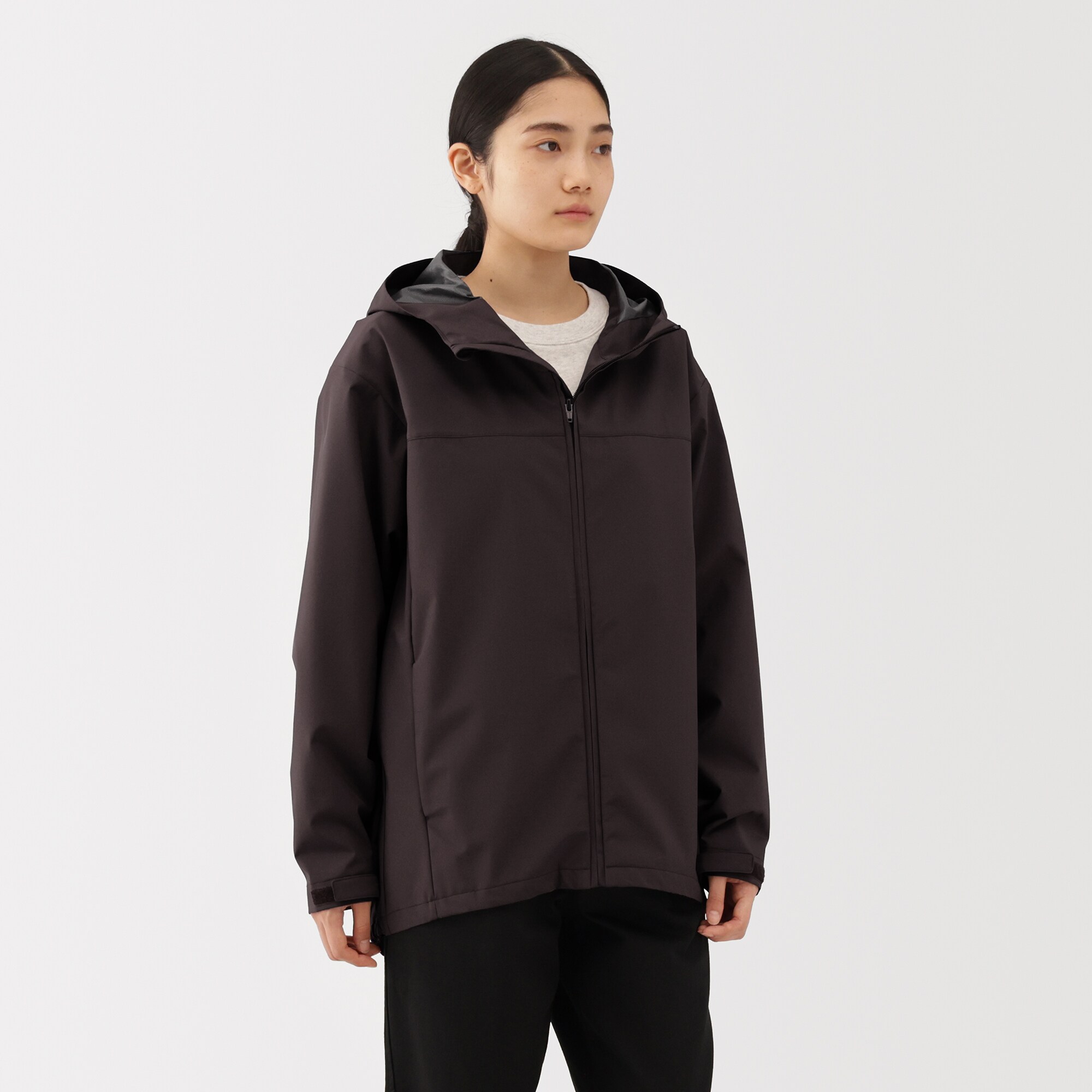 紳士　撥水フードジャケット