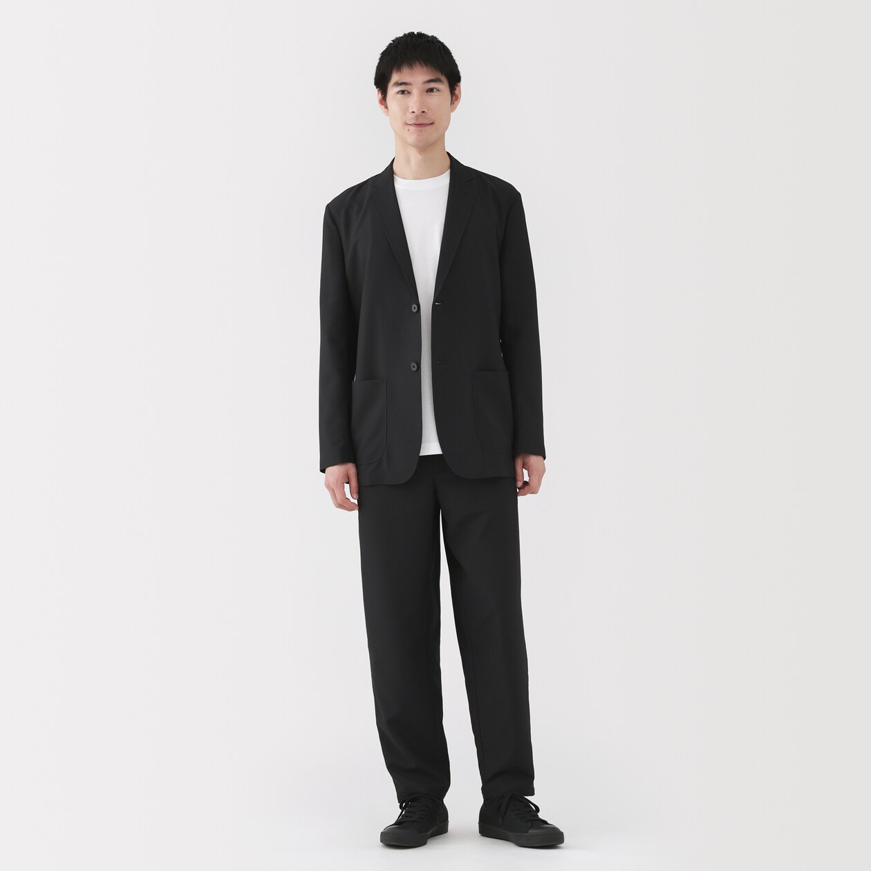紳士　風を通すストレッチジャケット