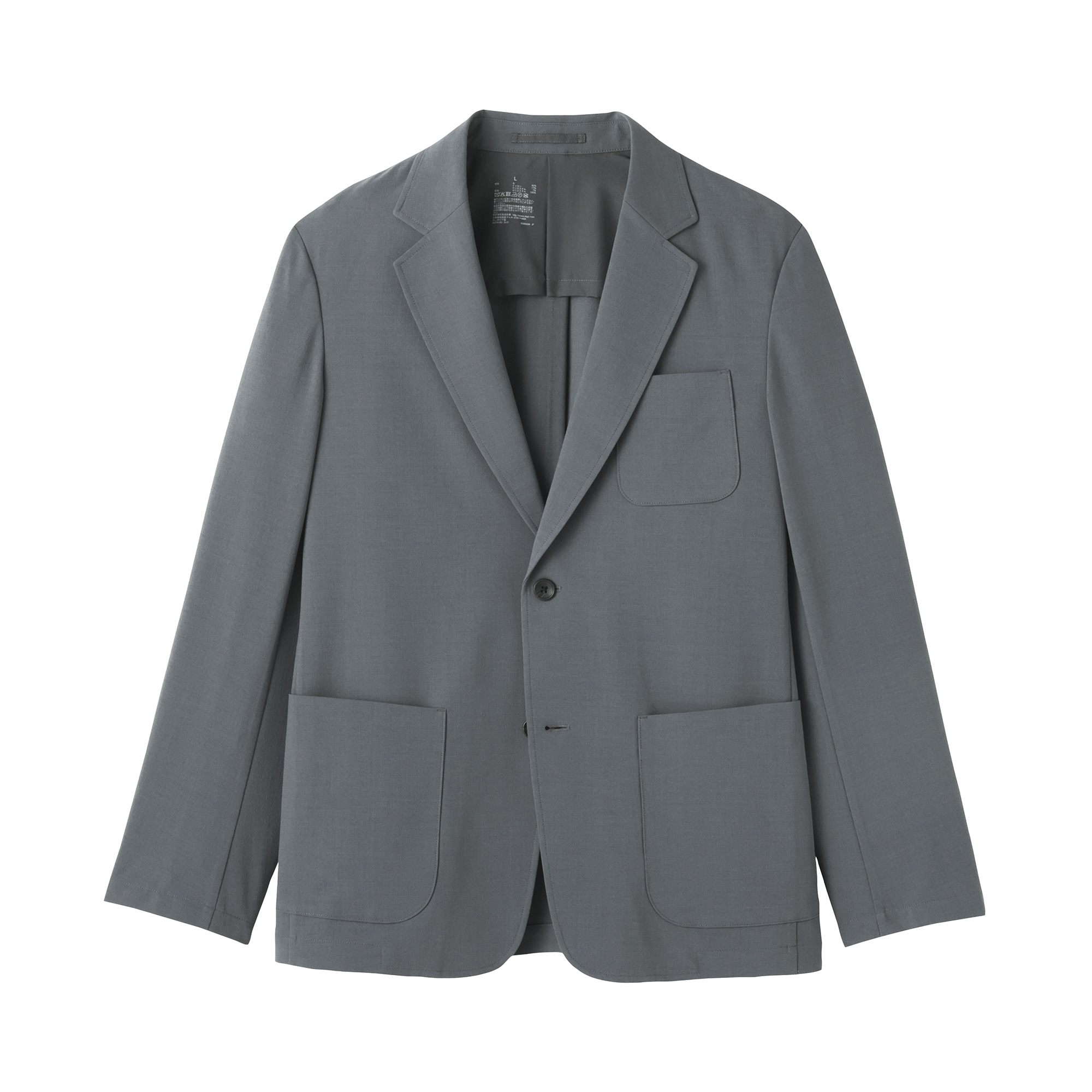 MUJI 無印良品　ストレッチジャケット　ウォッシャブルスーツ