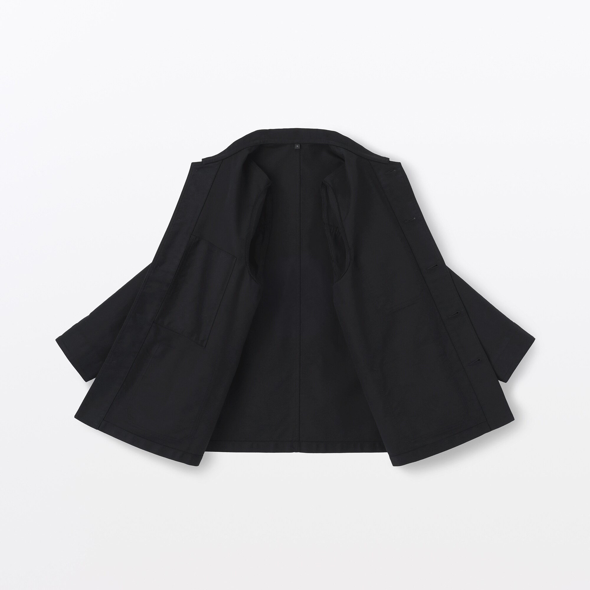 紳士 木の実から作ったカポック混モールスキン カバーオール | 無印良品