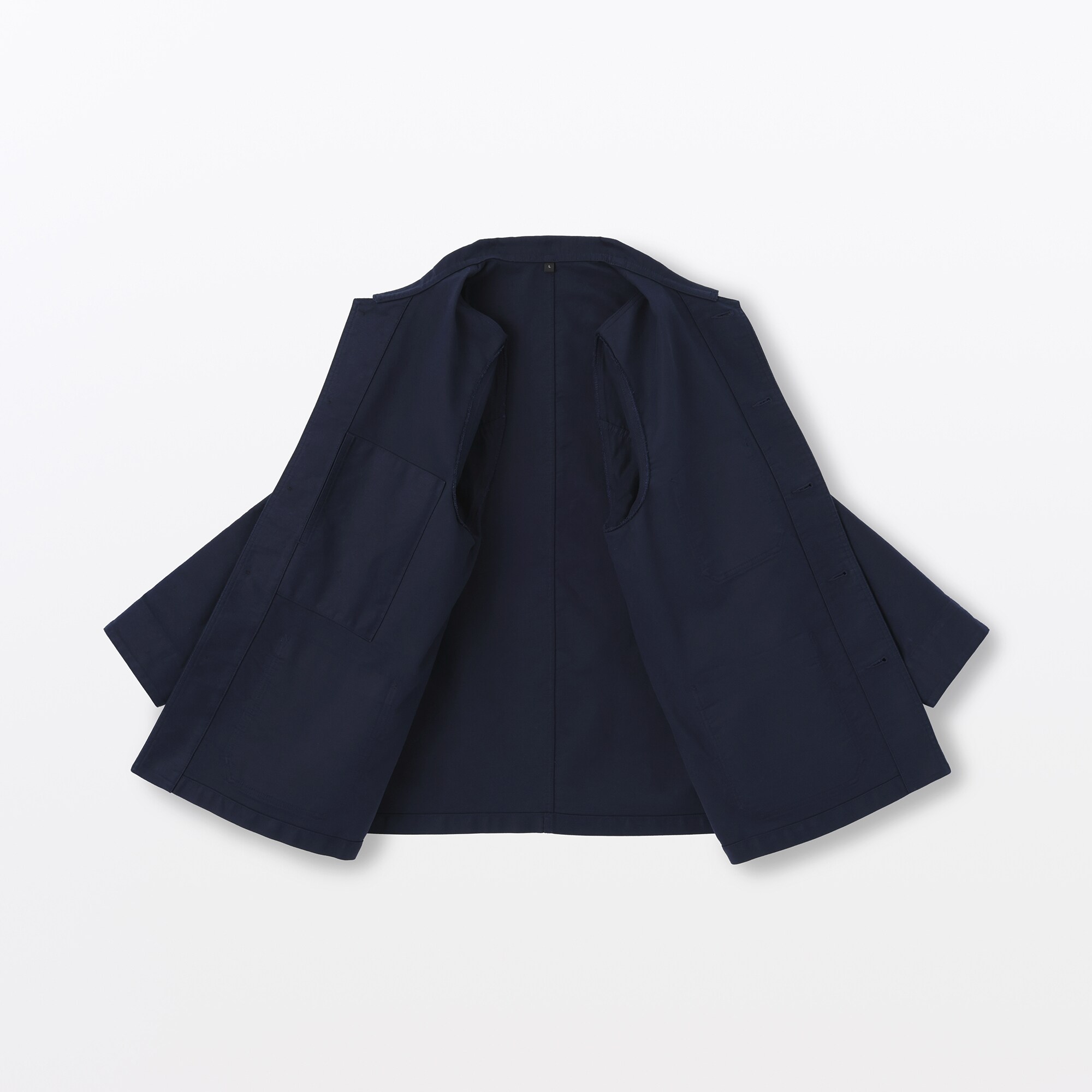 新品！無印良品木の実から作ったカポック混モールスキンカバーオール 紳士 木の実から作ったカポック混モールスキン カバーオール | 無印良品