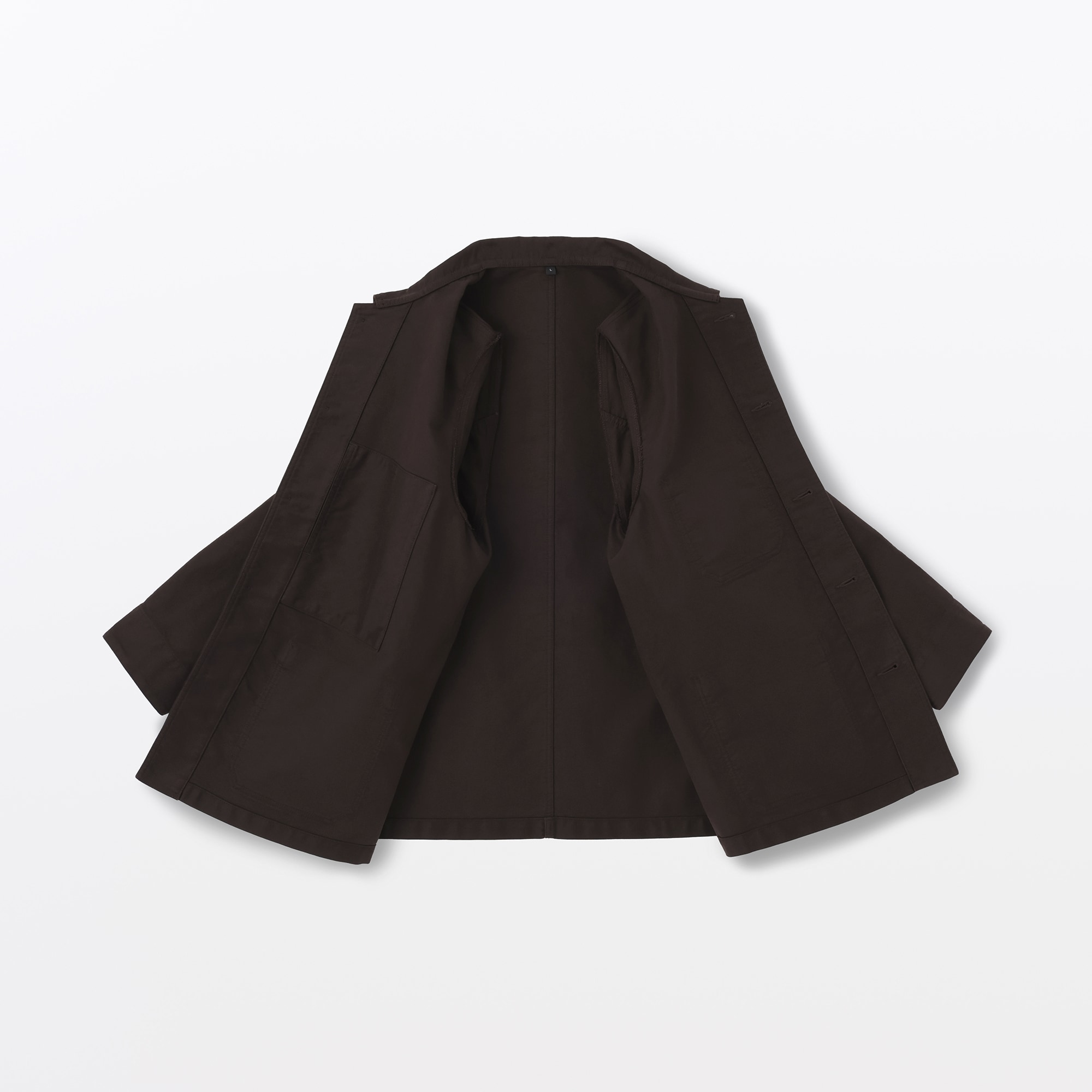 紳士 木の実から作ったカポック混モールスキン カバーオール | 無印良品