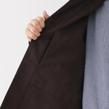 紳士　木の実から作ったカポック混モールスキン　カバーオール