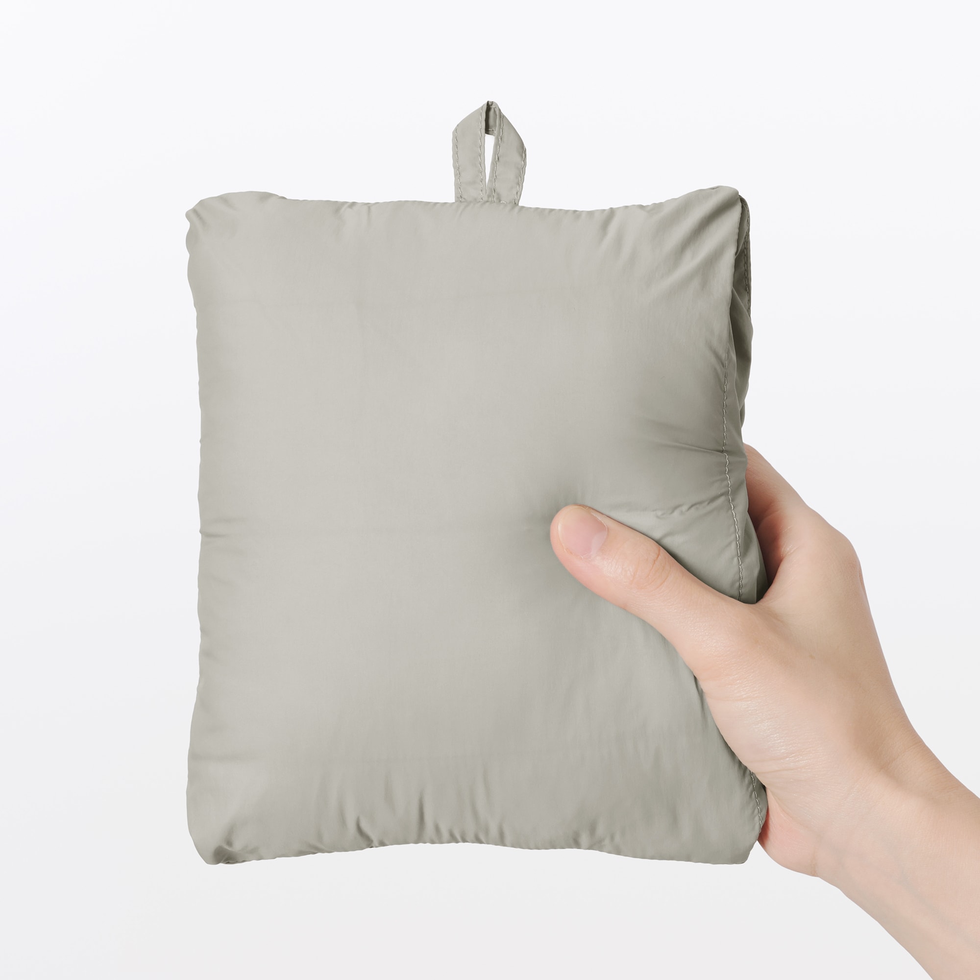 紳士 軽量ダウンポケッタブルノーカラージャケット | 無印良品