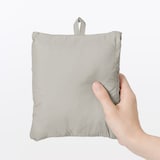 紳士　軽量ダウンポケッタブルノーカラーベスト