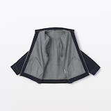 紳士　木の実から作ったカポック混デニム　ブルゾン