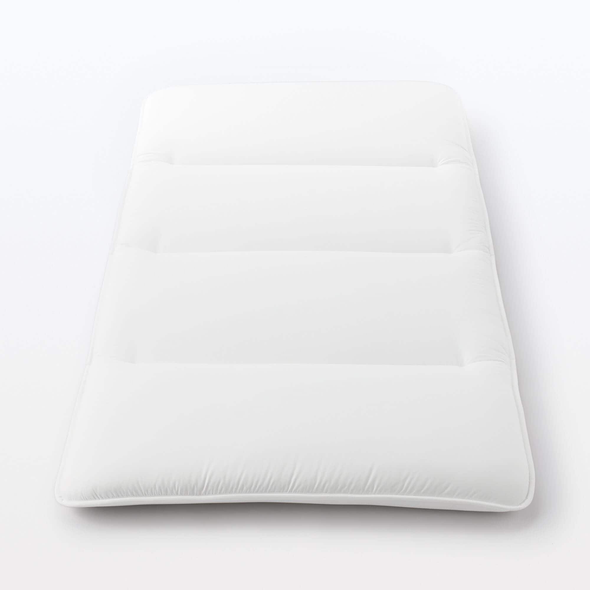 再生ポリエステルわた　防ダニ　四つ折り敷ふとん／Ｓ