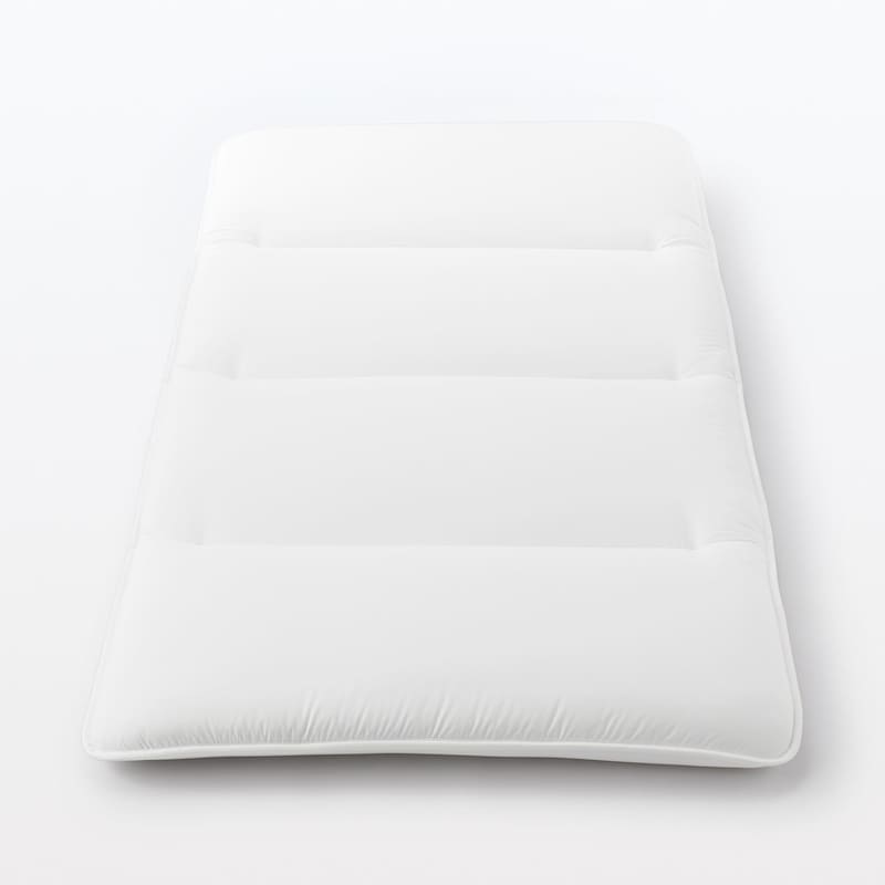 再生ポリエステルわた　防ダニ　四つ折り敷ふとん／Ｓ